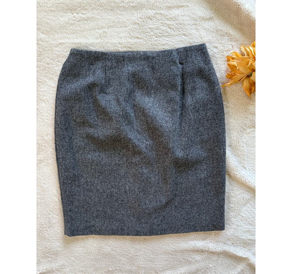 Vintage Paris Sports Club Wool Skirt Size 8
